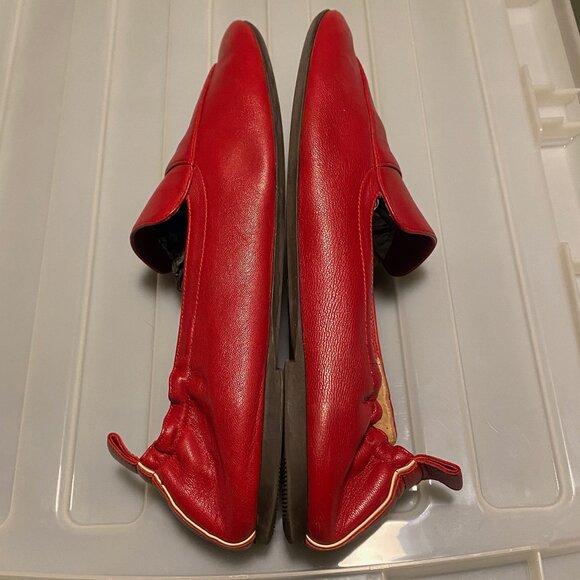 Everlane the Day Loafer in red leather - Picture 7 of 14